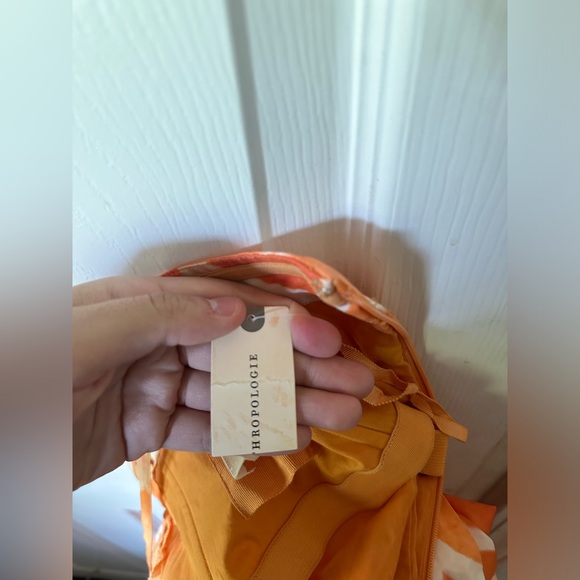 NWT ANTHROPOLOGIE Freya Poplin Dress Womens size 0 - Picture 11 of 12